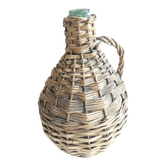 Demijohn with wicker