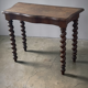 Console en bois massif pieds tournés