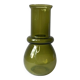 Vase scandinave vert olive, design Riihimaki / Tamara Aladin