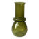 Vase scandinave vert olive, design Riihimaki / Tamara Aladin