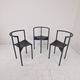 Rare Set of 3 "Wendy Wright" Chairs by Philippe Starck for Disform, 1986