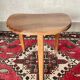 Tabouret tripode vintage en bois  1950