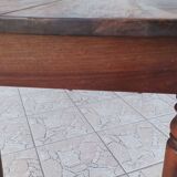 19th century walnut table