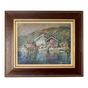 " Boats, Bohuslän " by Alf Johansson
