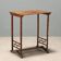 Antique maple coffee table in bamboo imitation, Italy, 19th century.