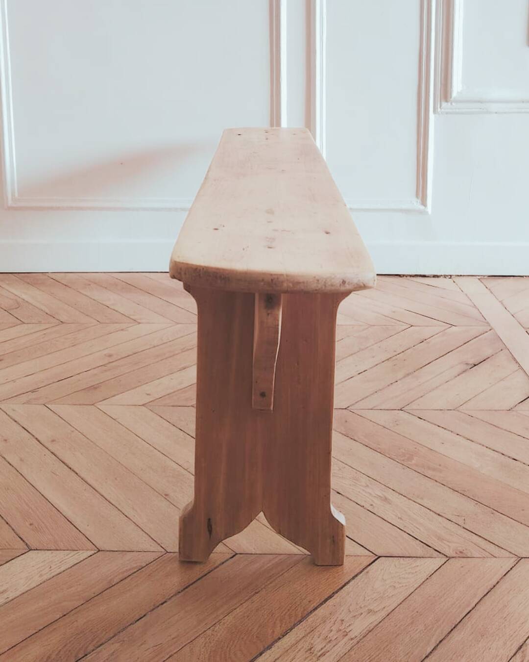 Renovated antique bench, 1930s-1950s