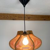 Scandinavian suspension wood and thread, string art