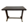 1930s wooden bistro table with formica and zinc
