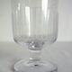 Set of 6 vintage cut crystal aperitif glasses