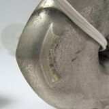 Lamp art deco bronze patina gray silver