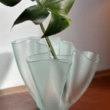 Vase “Cartoccio” attribué à Pietro Chiesa pour Fontana Arte, Italie, vers 1