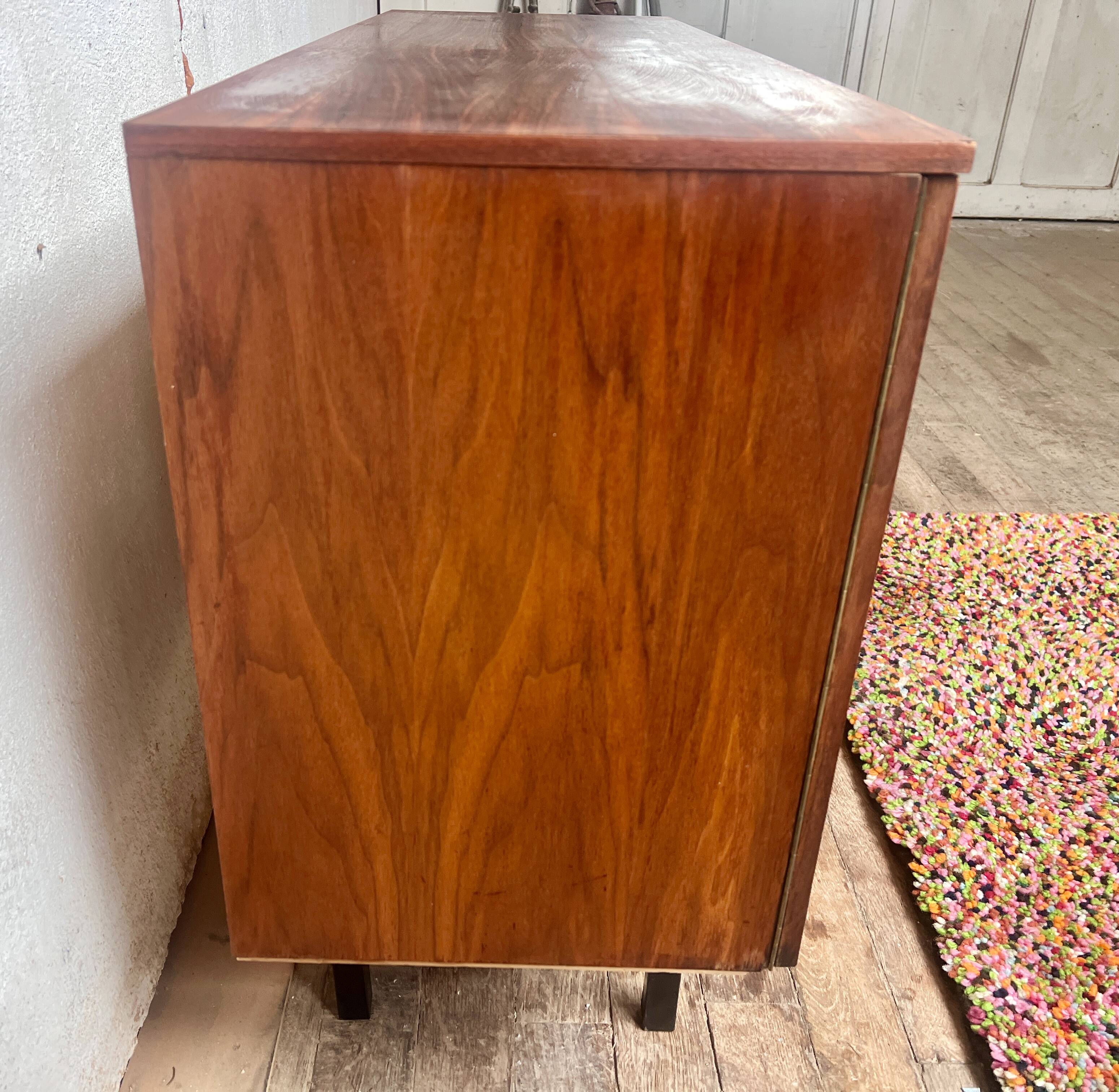 French modernist vintage TV/hifi cabinet