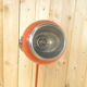 Vintage orange lamppost