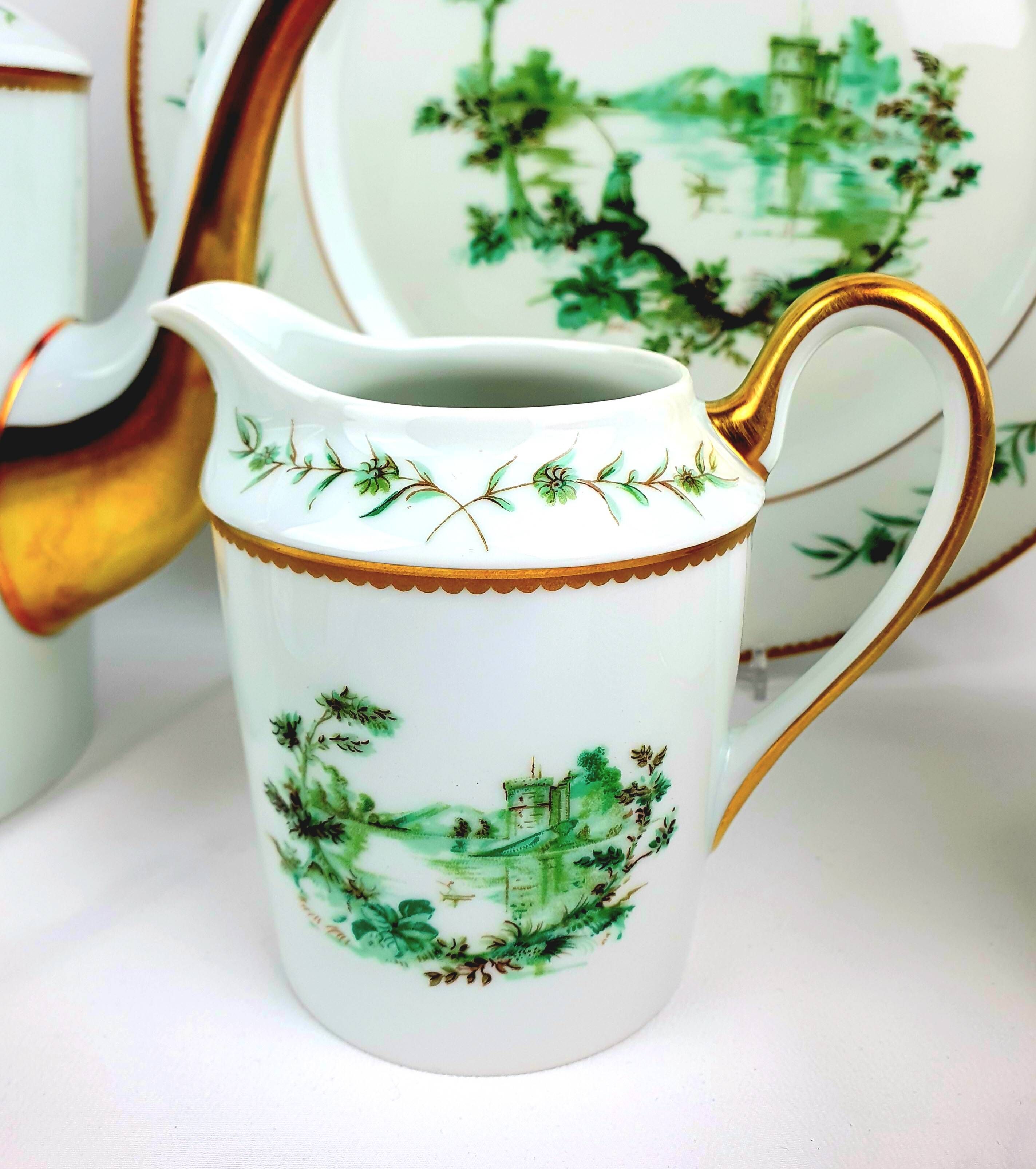 Coffee service new, georges boyer, model "old marseille", 29 pieces.