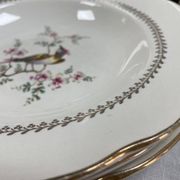 Set of 4 deep plates Gien Tokio diameter 23 cm