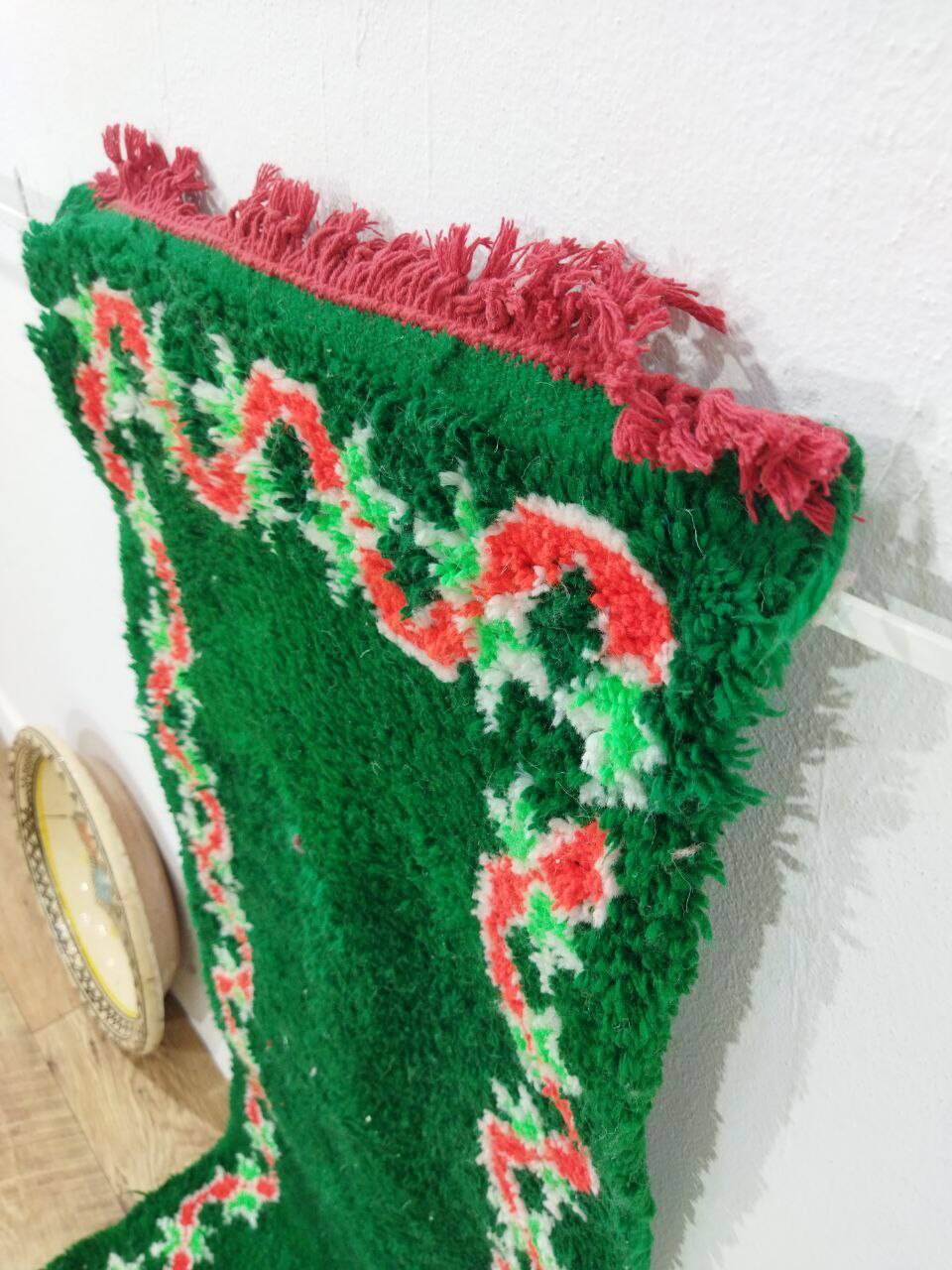 Handcrafted Moroccan Berber Rug 150 X 50 CM