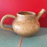 Sandstone pitcher signed lg St Caradec region Brittany
