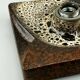 60s 70s lamp light wall lamp ceramic mid century space age 60s 70s