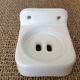 Porcelain soap dish