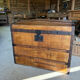 Antique wooden barrel