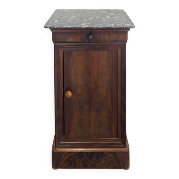 Mahogany bedside table in Louis Philippe style