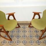 1/2 Chair Rocking chair Danish Aage Christiansen for Erhardsen & Andersen