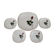 Set 5 pieces for porcelain aperitif Bavaria