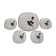 Set 5 pieces for porcelain aperitif Bavaria
