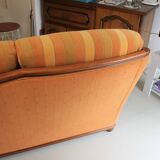 3-seater sofa by designer Jacques Leleu