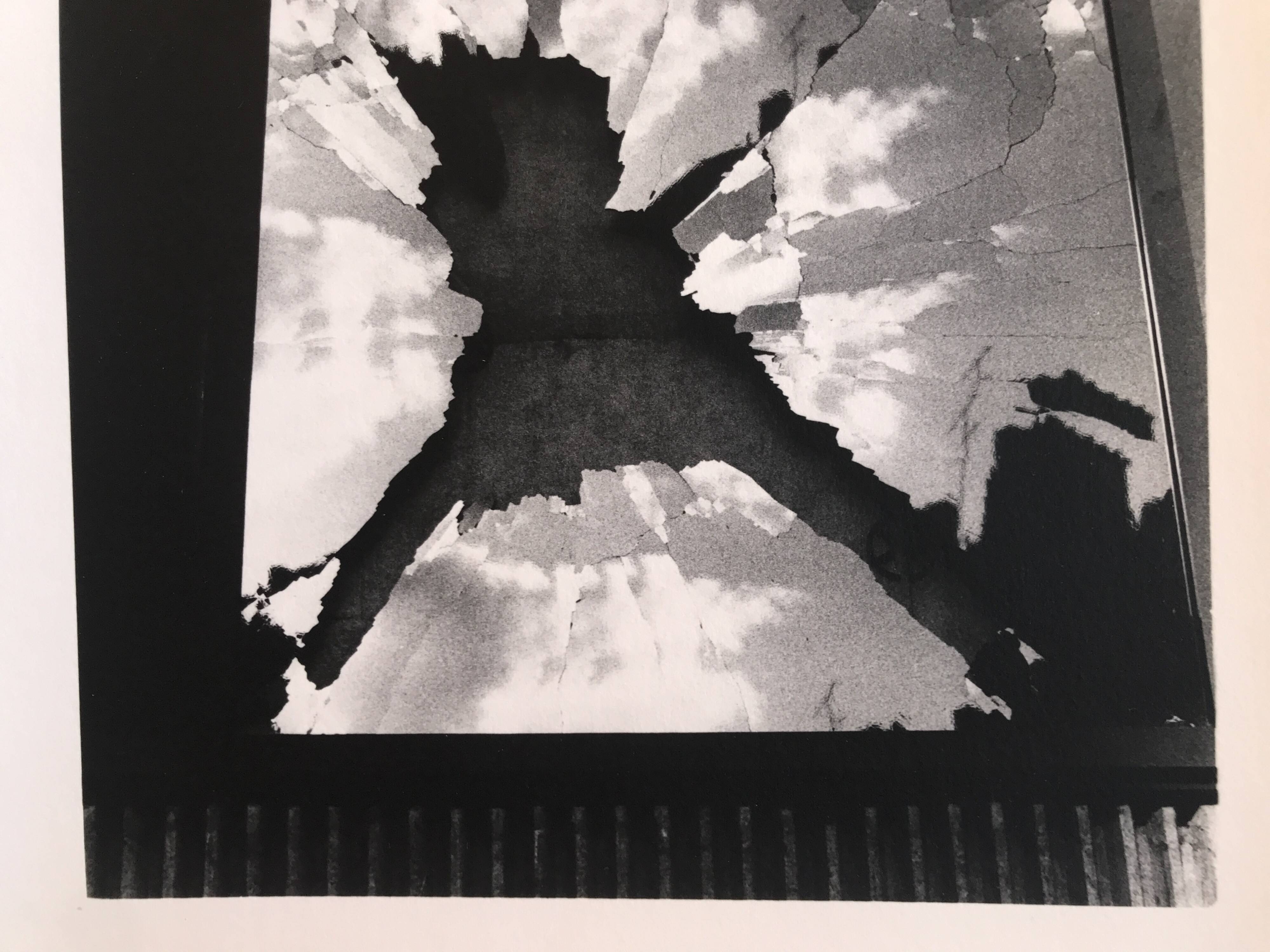 Rosine nusimovici, untitled (reflections), c 1980. black and white silver print
