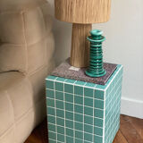 VColumn - turquoise blue/white