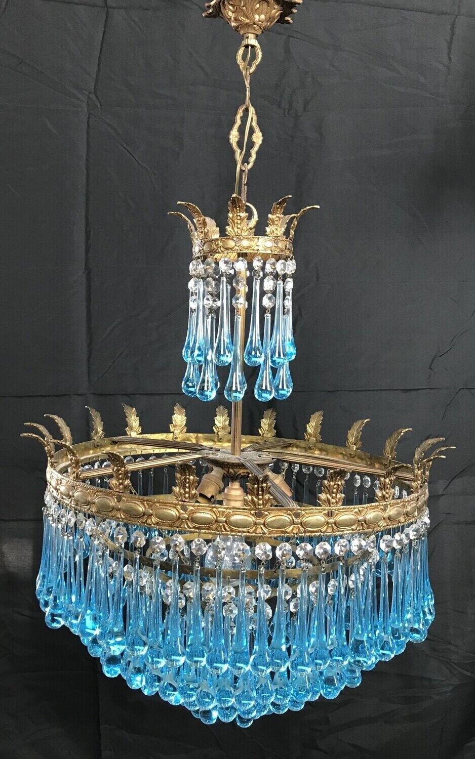 Chandelier drops Murano