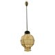 Vintage Bronze Glass Light Pendant 1960’s