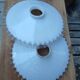 2 vintage opaline suspensions