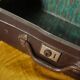 Brown vintage suitcase