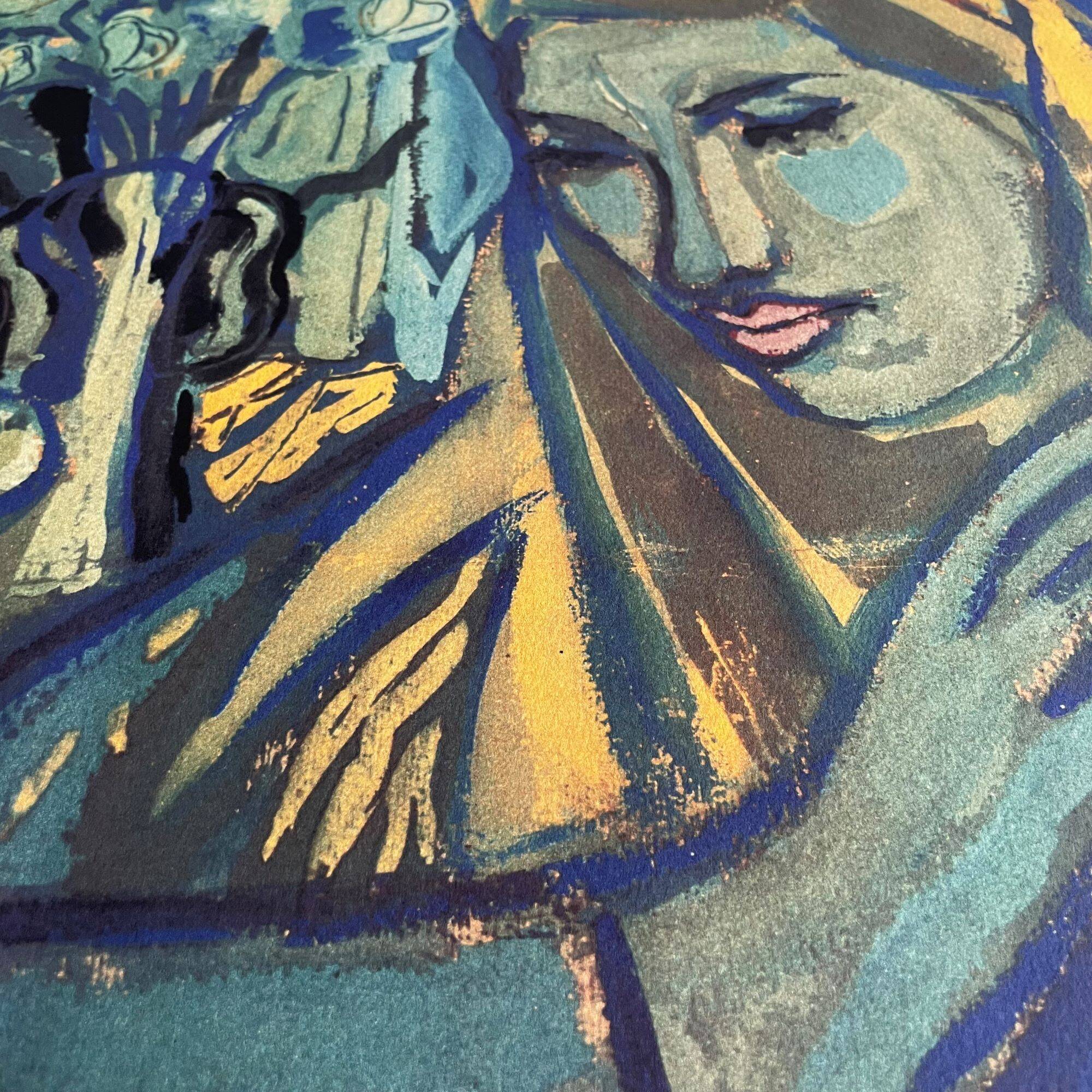 Original lithograph from early work Corneille (1922-2010)