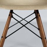 Greige Herman Miller Vintage Original Eames DSW Side Shell Chair