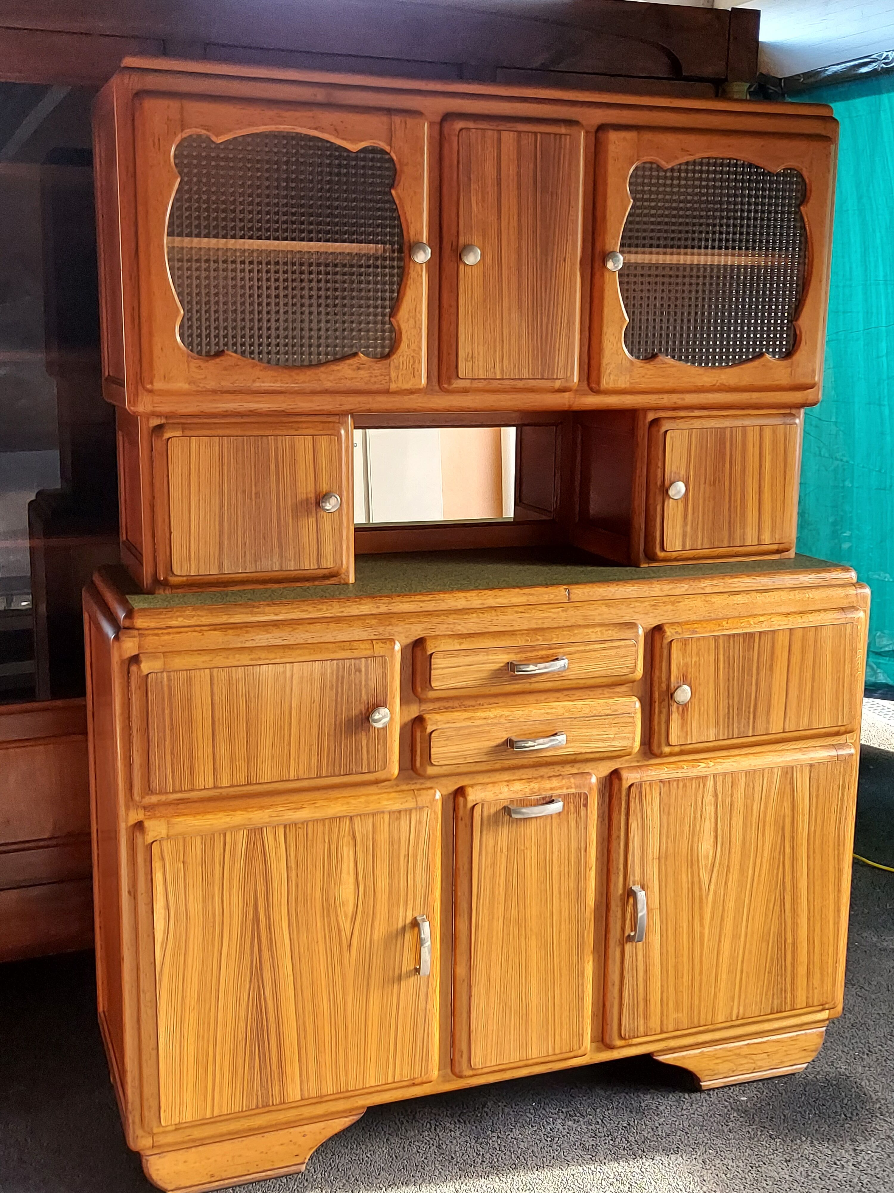 Meuble de cuisine "Buffet Mado" vintage années 1950