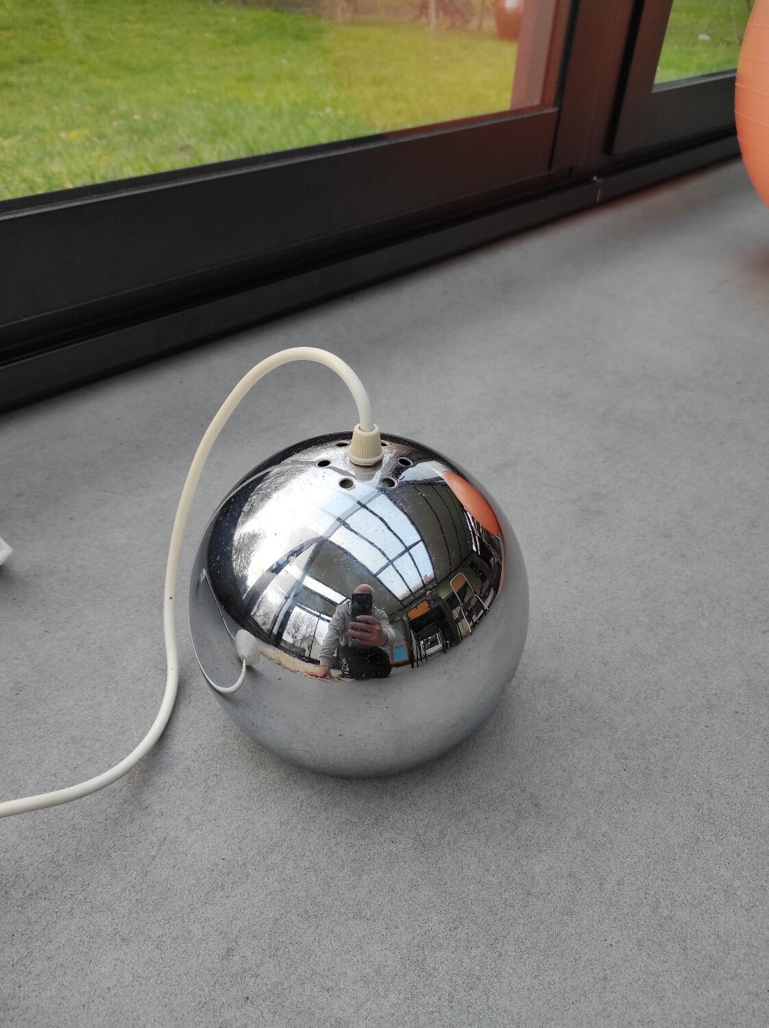 Eyeball 1970 stainless steel, chrome