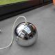 Suspension eyeball 1970 en inox chromé