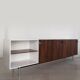 Formica rosewood midcentury sideboard, Italy 1960s
