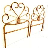 Vintage bamboo bed frames, Italy 1970 's