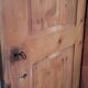High bonnetière wardrobe rustic fir