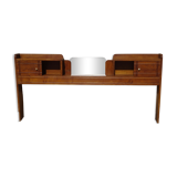 Cozy oak with sliding doors and mirror, art deco era