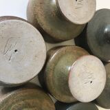 Lot cups or bowls by Jacques Lacheny vintage sandstone