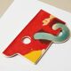 1st Edition Spaghetti Vase by Gaetano Pesce for Fish Design 1995 + Booklet