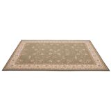 Tapis oriental vert 200x300 cm en laine