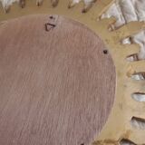 Miroir sorcière doré 52cm