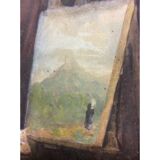 Portrait of painter