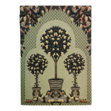 Hanging - Tapestry with Provencal lemon tree motifs
